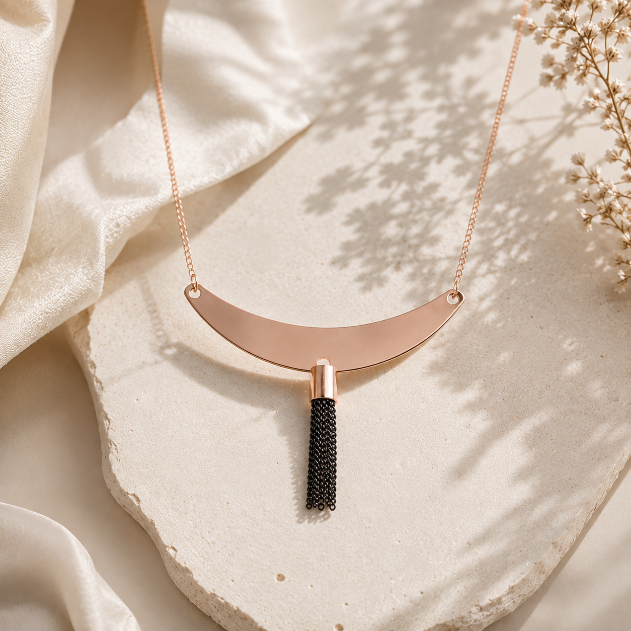 Collar Rosado Luna - Imagen 2